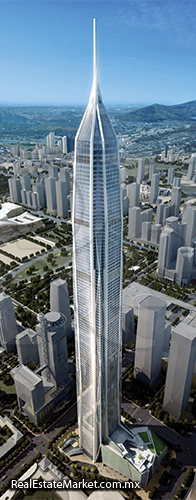 Acero y Cristal conformarán 115 pisos en 660 metros de altura.