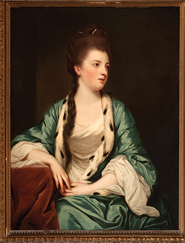 Elizabeth Kerr; Marquesa de Lothian.<br />1769 Óleo sobre lienzo. ·<br />Joshua Reynolds