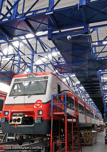 Estación del tren Suburbano del Estado de México.