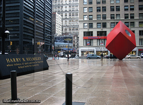 Red Cube · Isamu Noguchi