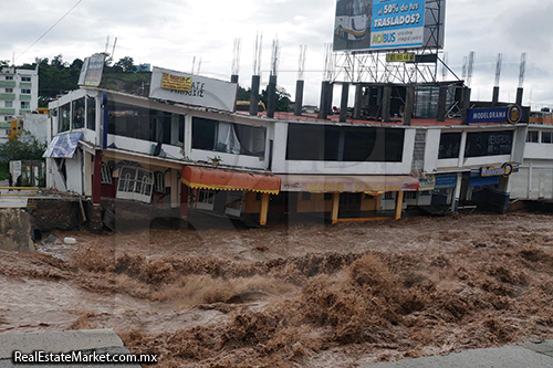 Inundaciones en Acapulco