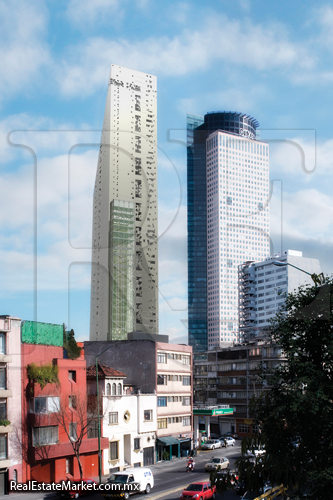 Vista Anzures Shuttles del proyecto Torre Reforma