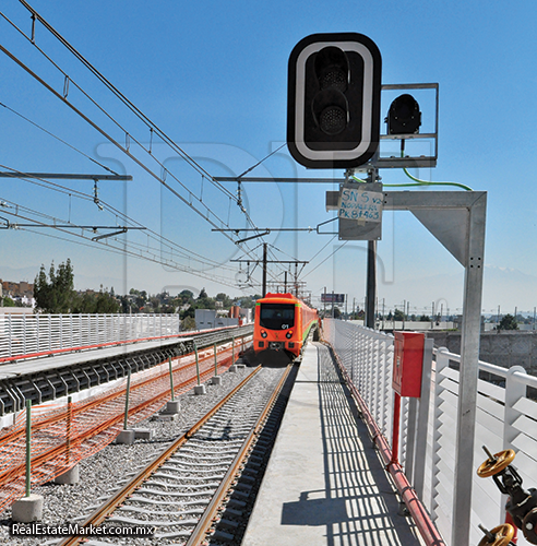 Estación de la línea 12 del metro del Distrito Federal.