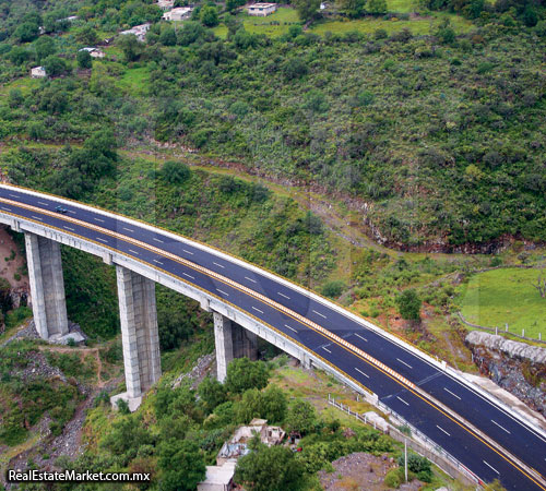 Vista de la autopista Arco Norte.