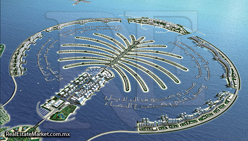 La segunda isla artificial Jebel Ali