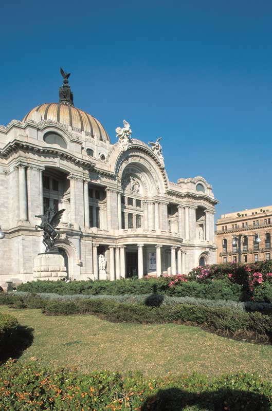 Panorámica del
Palacio de Bellas
Artes