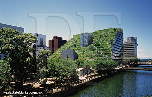 Edificio Acros, Fukuoaka, Japón