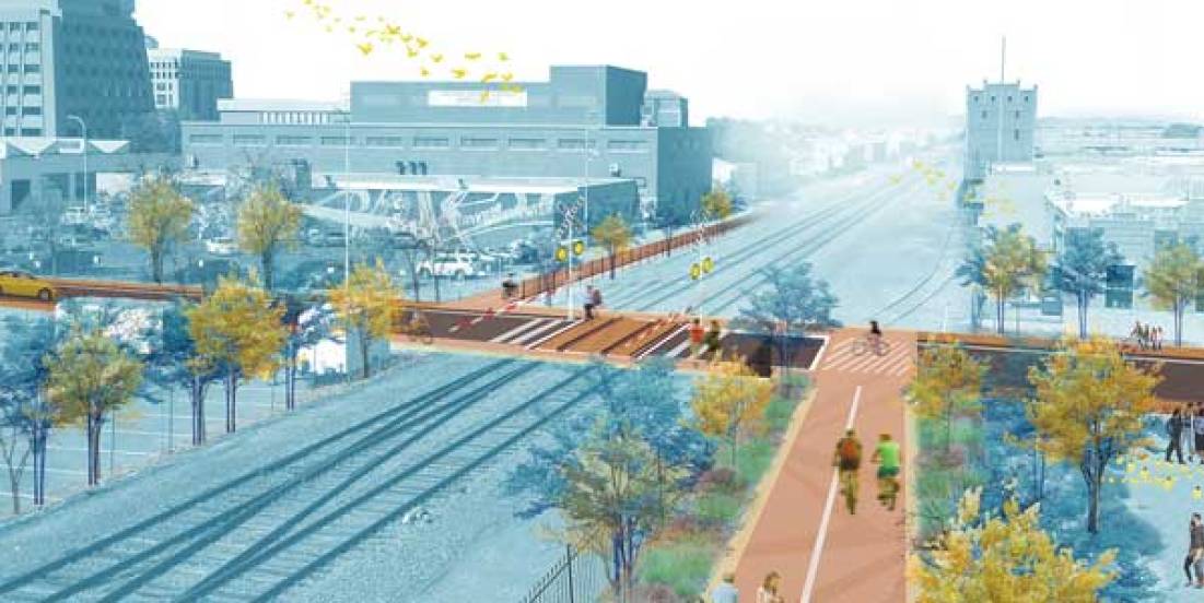 Predock propone proyecto para Sendero Ferroviario de Albuquerque