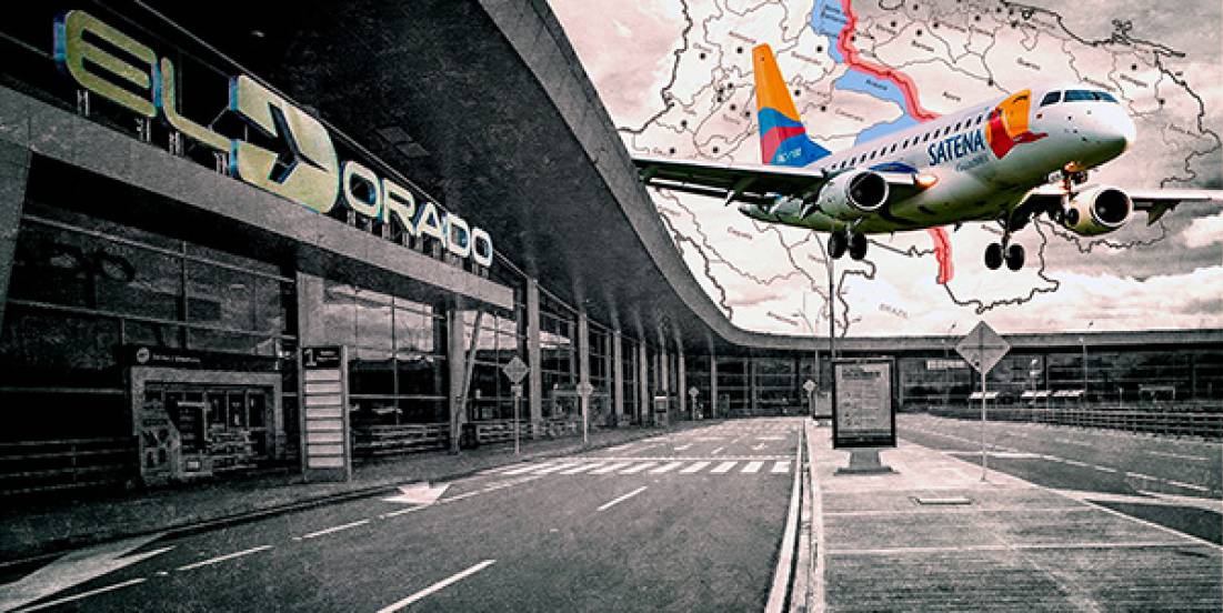 Tráfico de pasajeros de Asur afectado por cierre en Colombia