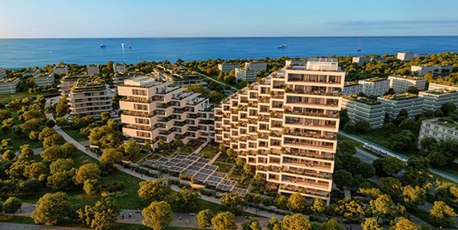 Bjarke Ingels construye Park Rise en Ellikinon