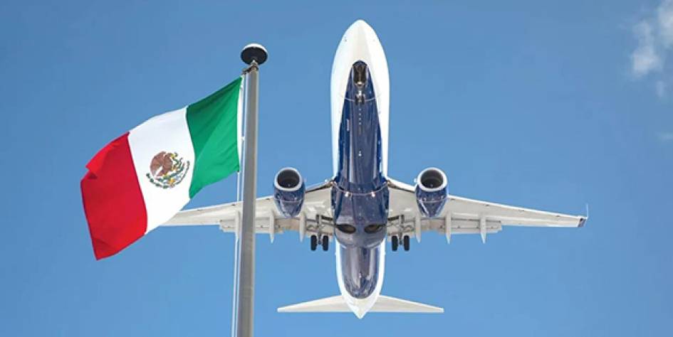 Arribo de turistas internacionales vía aérea a México sigue creciendo