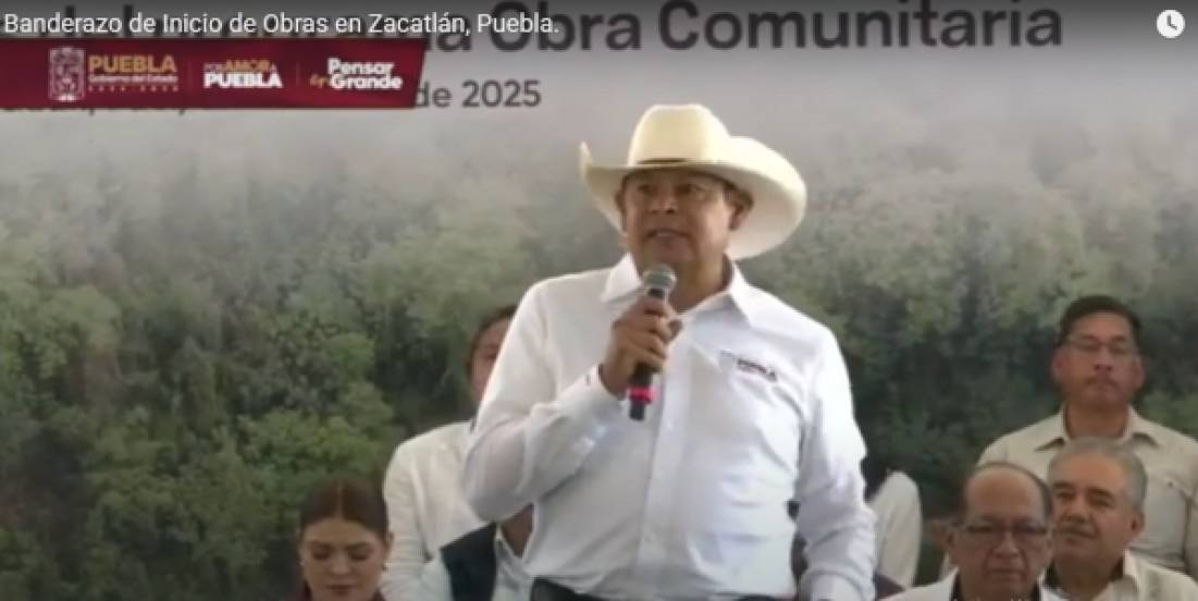 Impulsa Armenta infraestructura carretera en la Sierra Norte de Puebla