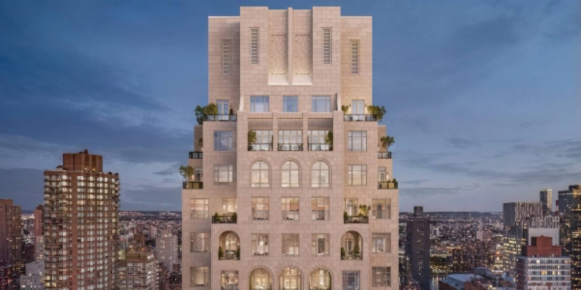 255 East 77: El nuevo rascacielos clásico del Upper East Side