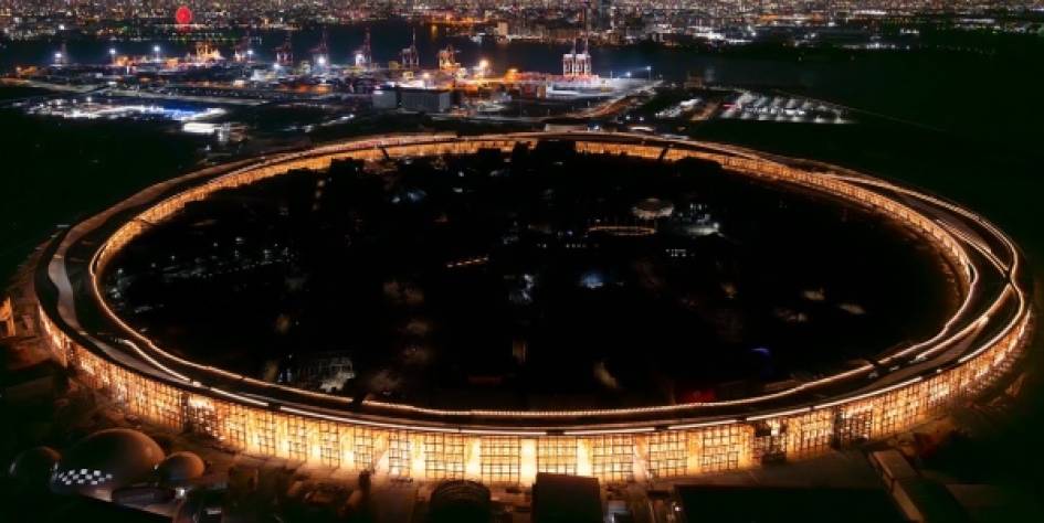 La estructura de madera más grande del mundo rodea la Expo 2025 de Osaka