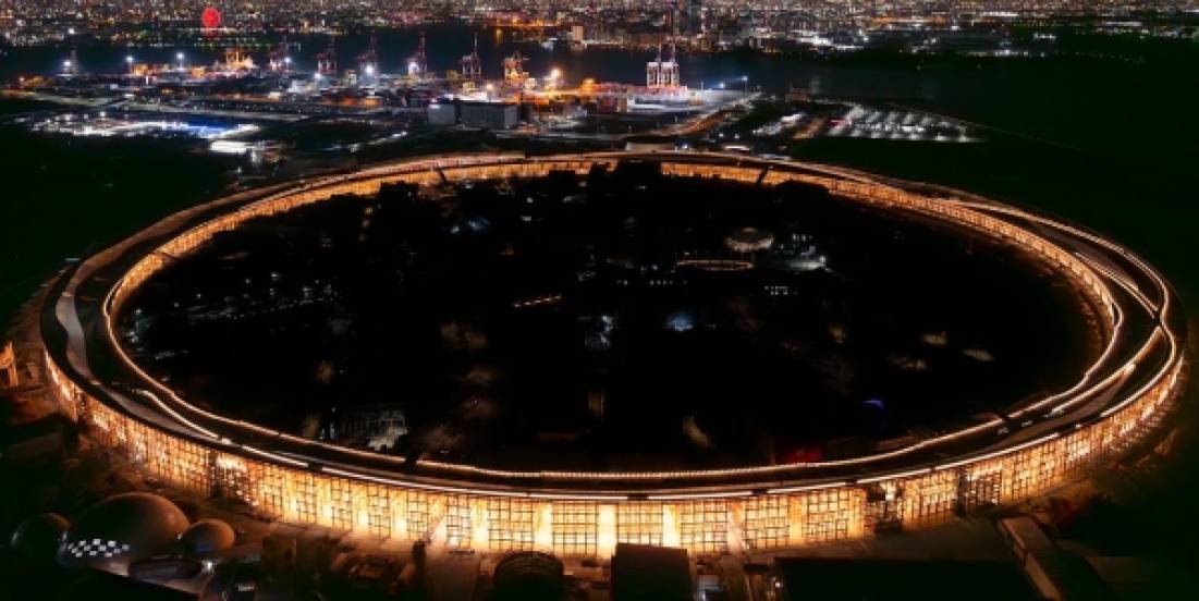 La estructura de madera más grande del mundo rodea la Expo 2025 de Osaka