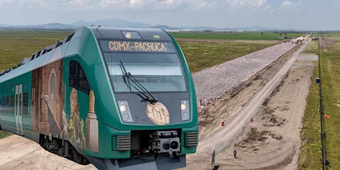 Construcción del tren México–Pachuca: 4% de avance y meta en 2027