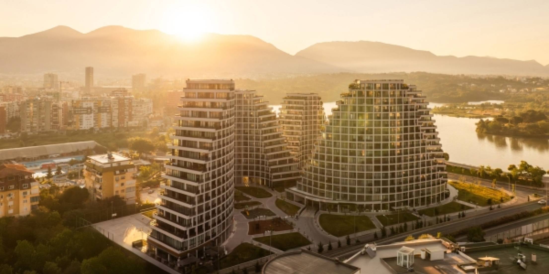 Arquitectura orgánica en Tirana, por JA Joubert Architecture
