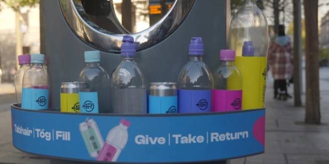 Dublín lidera la sustentabilidad urbana con programa de reciclaje móvil