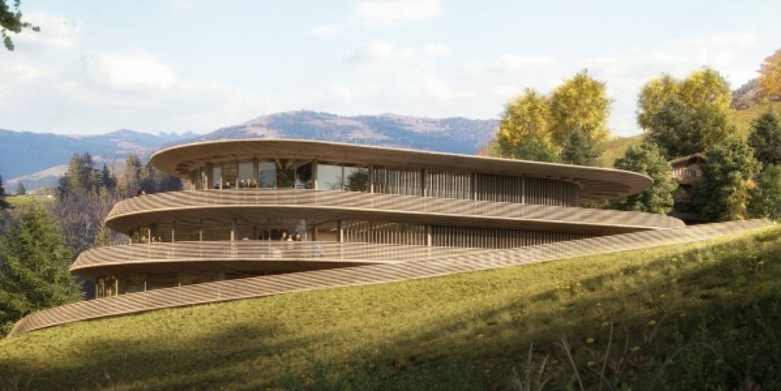 Gstaad House, el nuevo proyecto de Foster + Partners en Suiza