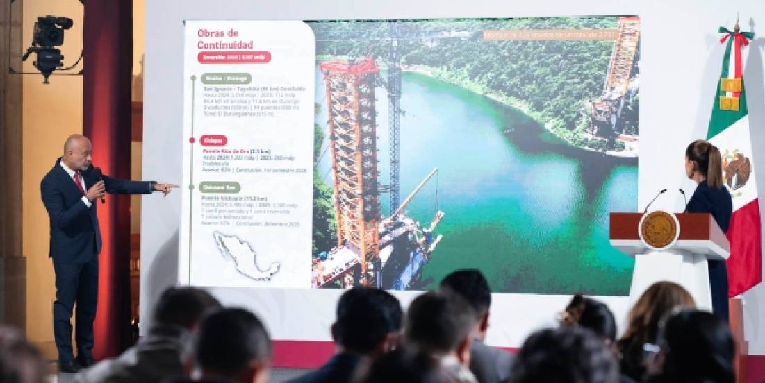 Avances clave en autopistas, puentes y ejes carreteros en todo el país: SICT