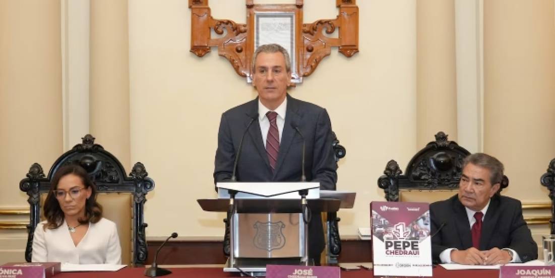 Puebla crece con obra pública y programas económicos: 1er Informe de Pepe Chedraui