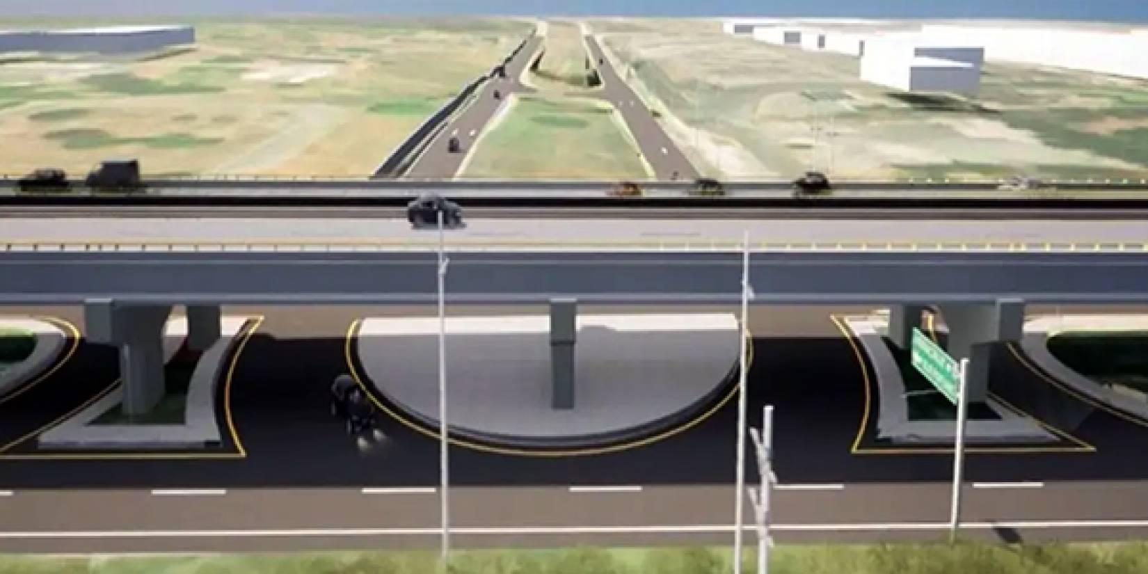 Distribuidor vial al puerto de Veracruz avanza 50% y estará listo en junio