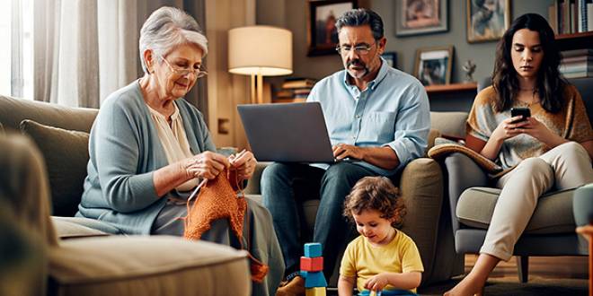 Hasta 28% de los hogares en México son multigeneracionales: ventajas y desafíos