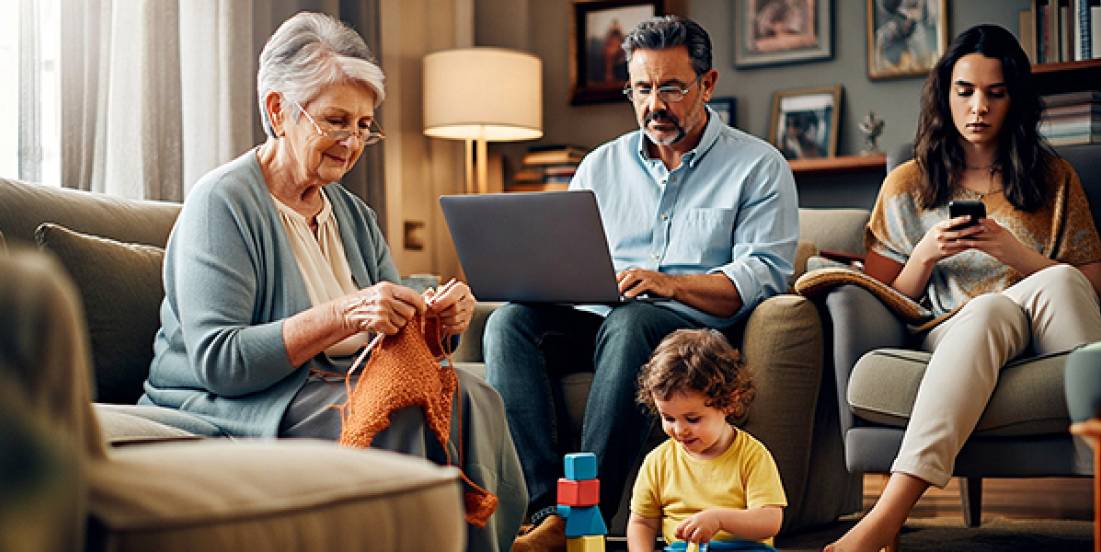 Hasta 28% de los hogares en México son multigeneracionales: ventajas y desafíos