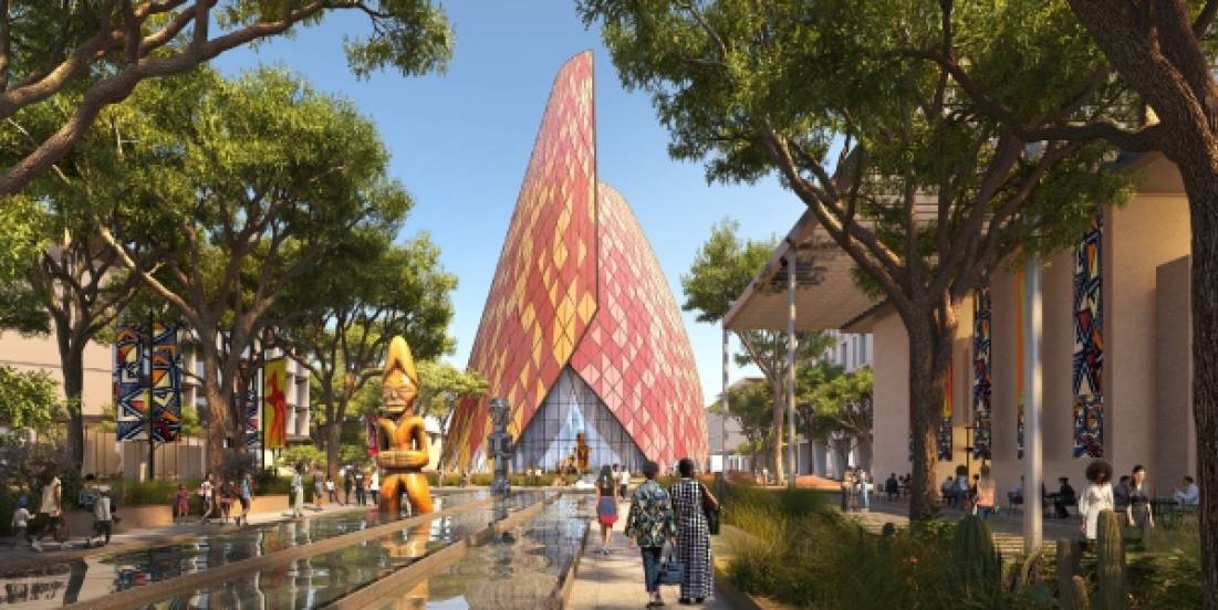 Foster + Partners proyecta aerotrópolis sostenible en Luanda