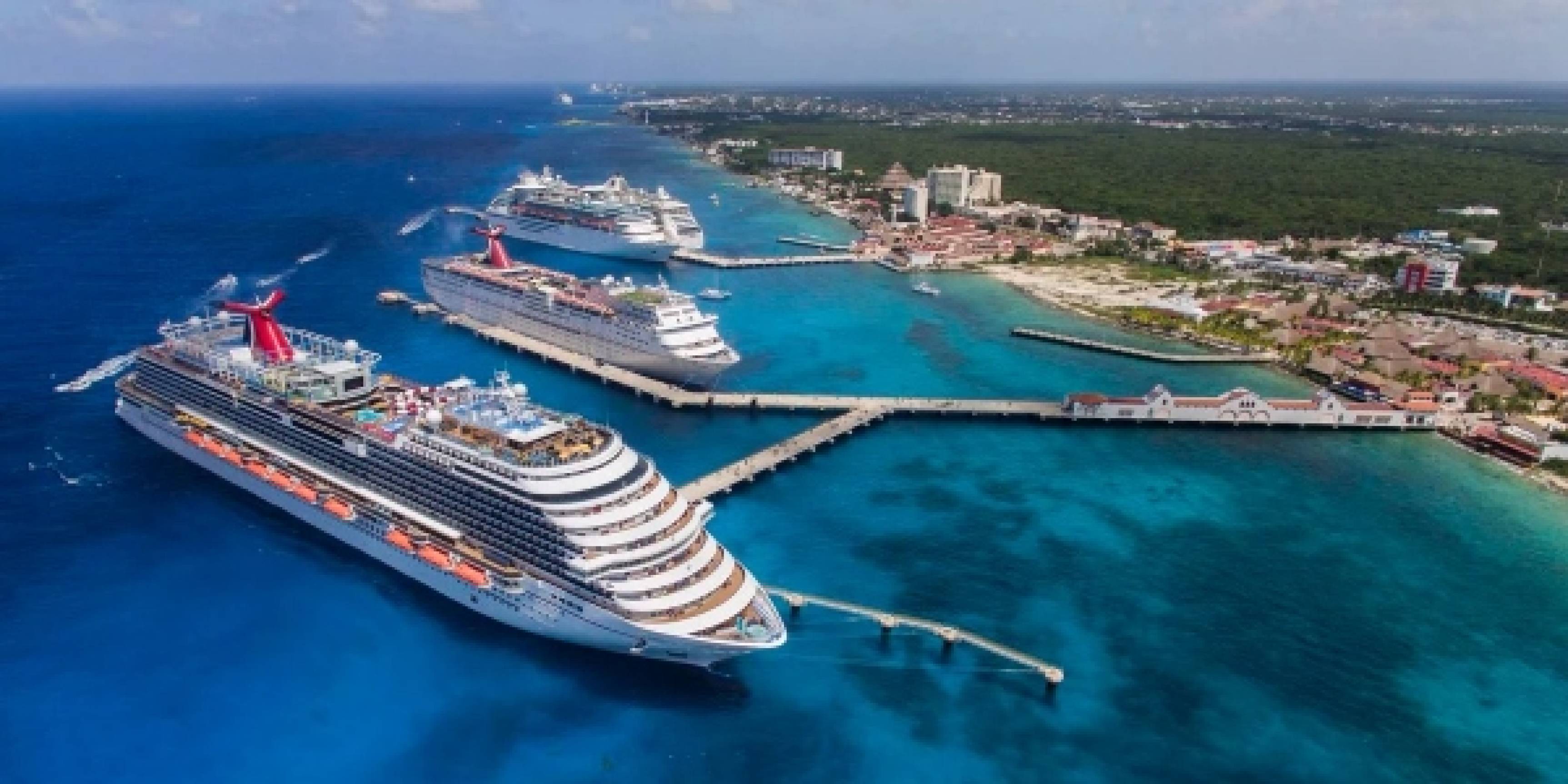 México recibe 4.8 millones de pasajeros de cruceros en primer cuatrimestre