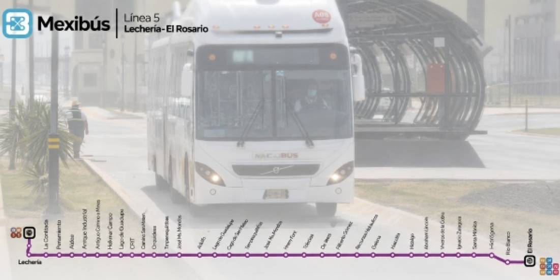 Inicia construcción de Línea 5 del Mexibús; conectará Lechería-El Rosario