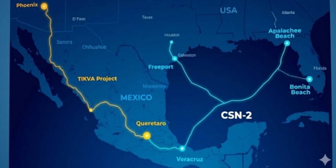 Nueva red submarina fortalecerá infraestructura digital entre México y EU