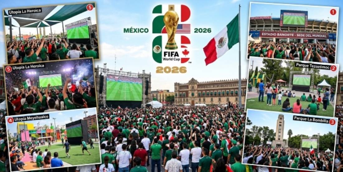 CDMX se convierte en una gran tribuna para el arranque del Mundial 2026