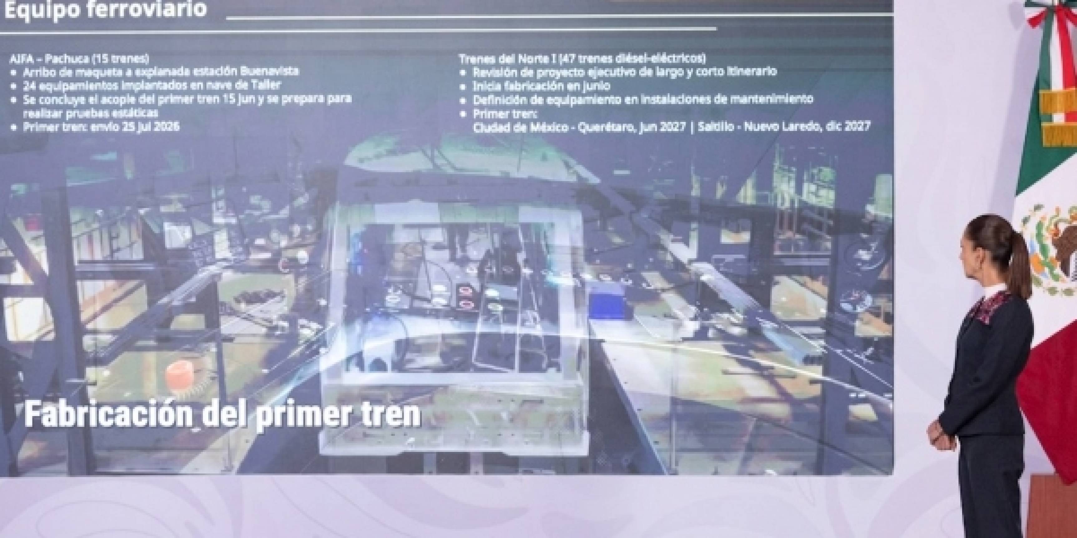 Trenes México-Pachuca y México-Querétaro serán inaugurados en 2027