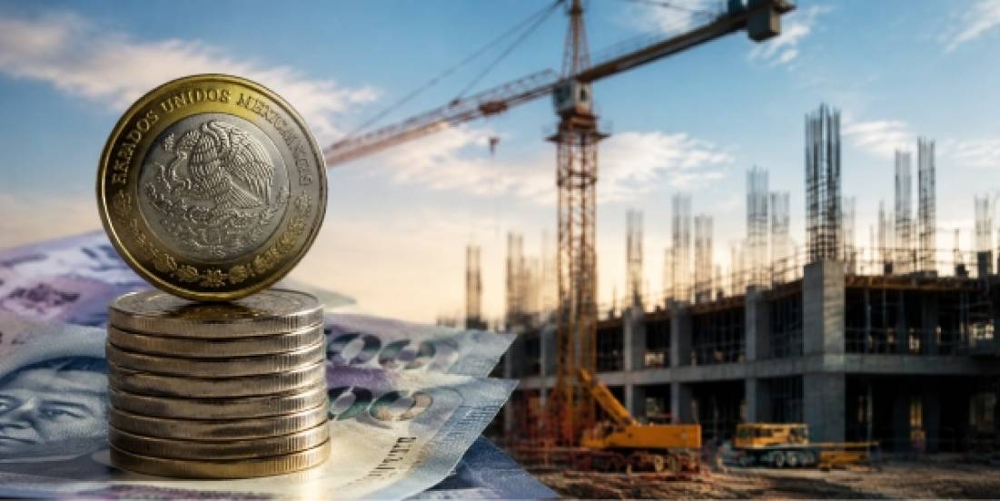 Inversión fija en México desacelera tras repunte de abril; peso gana terreno
