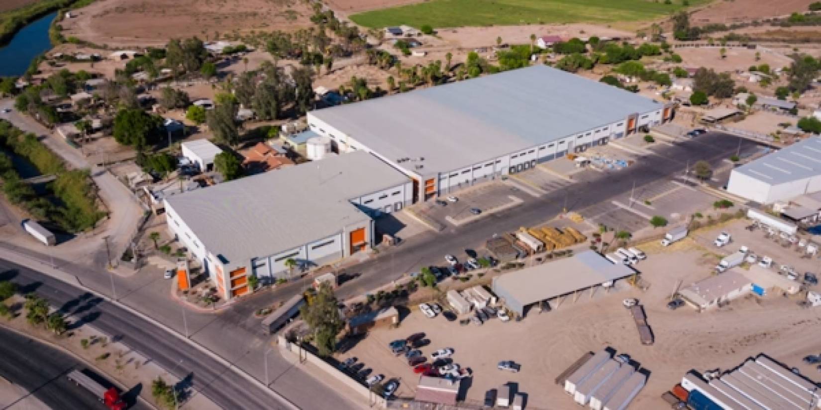 Oferta industrial baja en Mexicali; rentas promedian 6.97 dólares